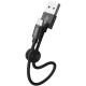 USB Кабель Hoco microUSB X35 Premium 2.4A 0.25m Bl ...
